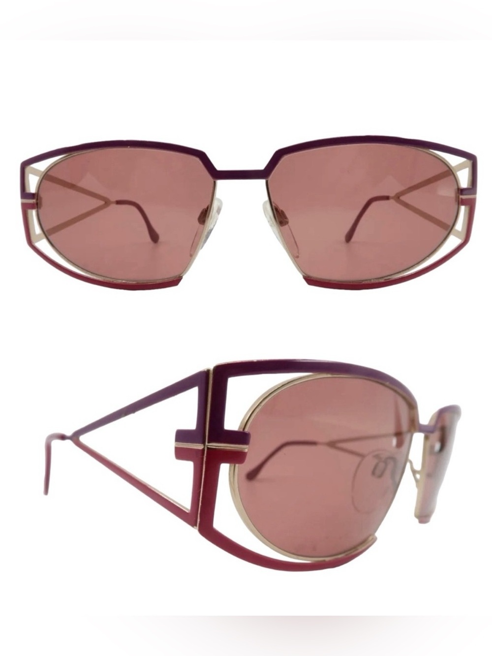 Vintage 1970s Silhouette Sunglasses, Mod. 6119, Made in Austria